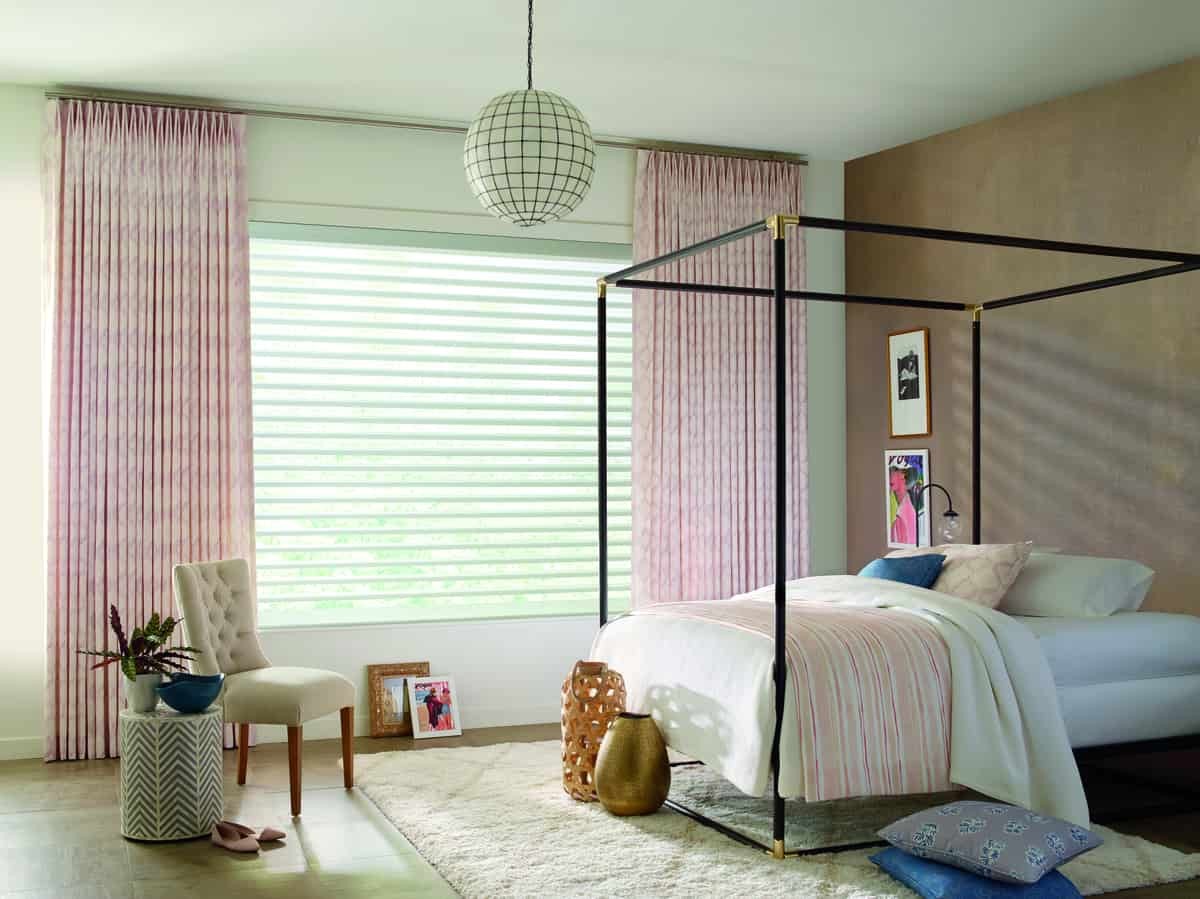 Design Studio™ Drapery & Side Panels Stoneham, Massachusetts (MA) using bedroom curtains to cultivate style.