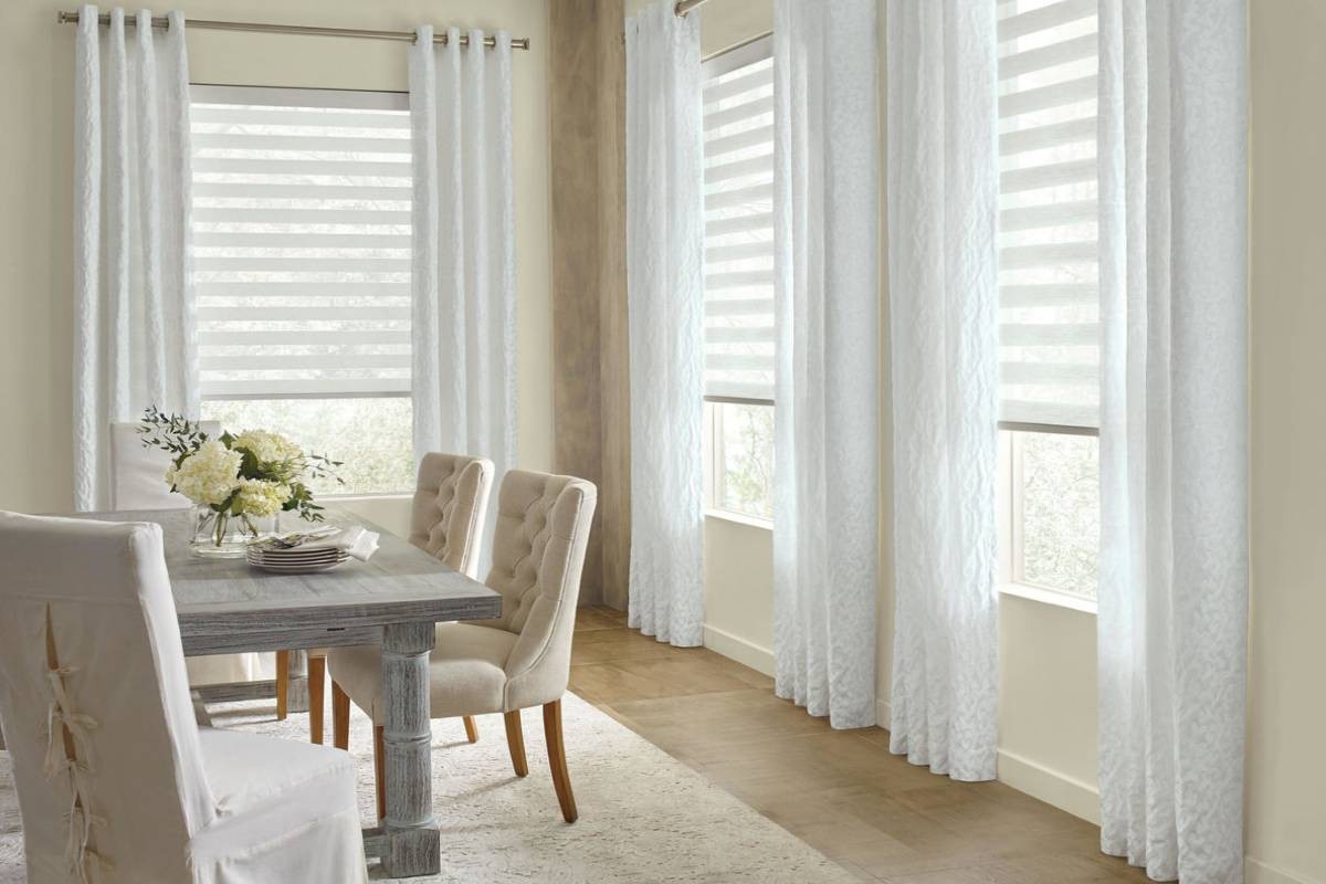 Hunter Douglas Design Studio™ Side Panels and Drapery, curtains, drapes near Stoneham, Massachusetts (MA)